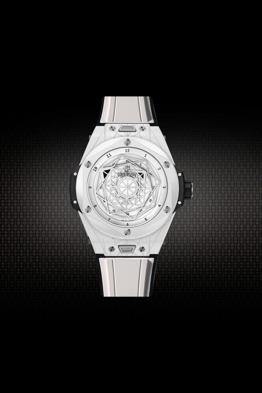 维瑞亚橡胶表带适用于宇舶BigBang刺青一代45mm 415