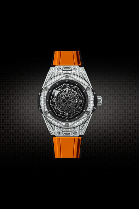 维瑞亚橡胶表带适用于宇舶BigBang刺青一代45mm 415