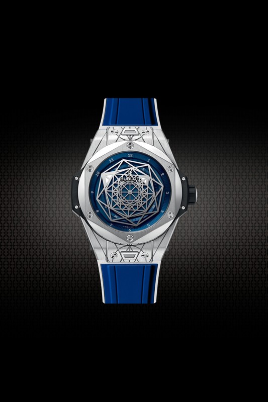 维瑞亚橡胶表带适用于宇舶BigBang刺青一代45mm 415