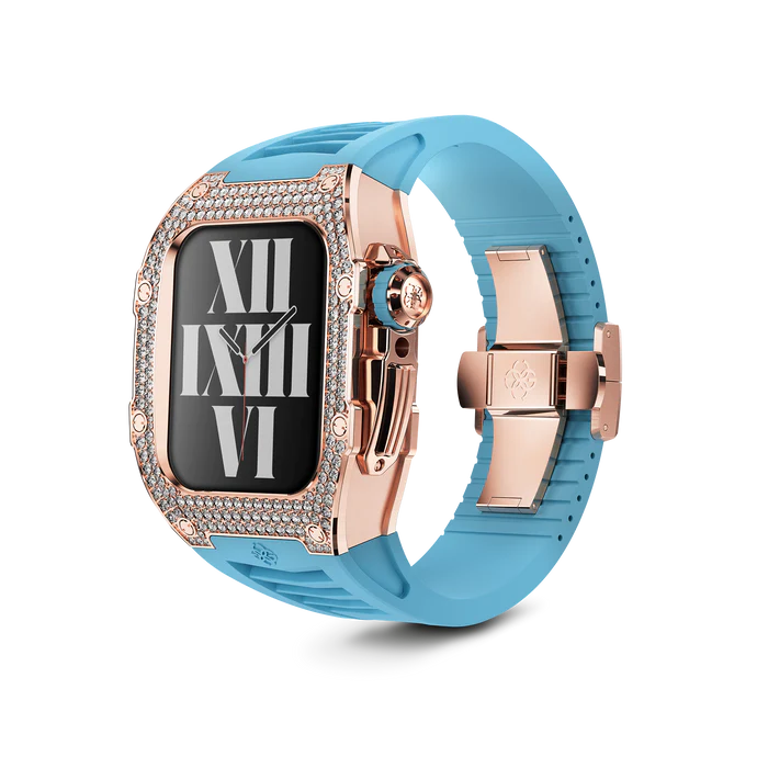 GOLDEN CONCEPT镶钻适用iwatch7/8/9表壳改装轻奢风