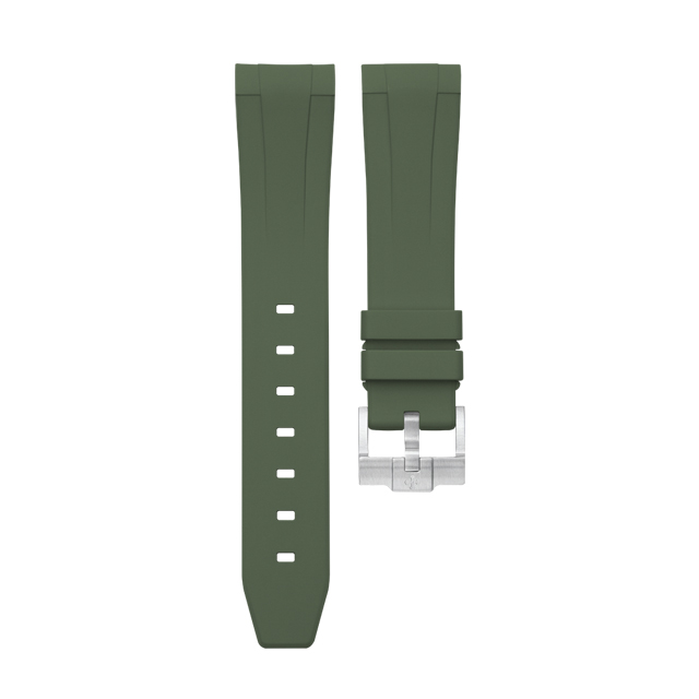 维瑞亚Vagenari橡胶表带适用于Swatch X Omega联名款腕表针扣款