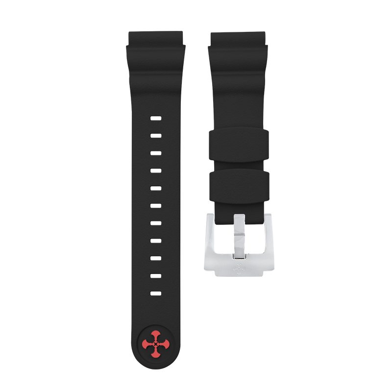 维瑞亚橡胶表带适用于精工Prospex 22mm