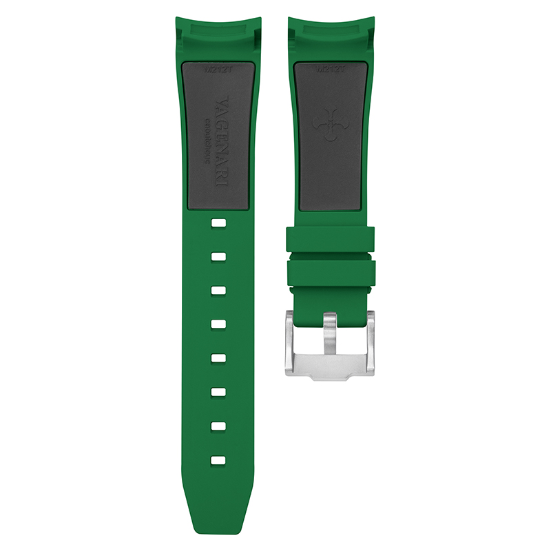 维瑞亚橡胶表带适用于劳力士潜航者 41mm 126610.126613.124060 针扣款