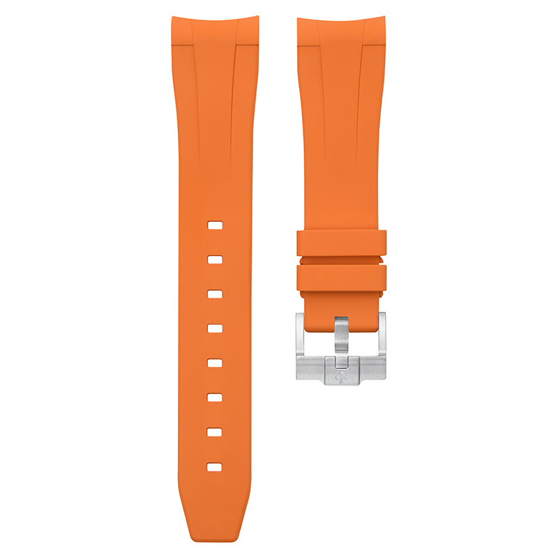 维瑞亚橡胶表带适用于劳力士潜航者 41mm 126610.126613.124060 针扣款