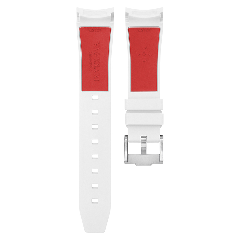维瑞亚橡胶表带适用于劳力士潜航者 41mm 126610.126613.124060 针扣款