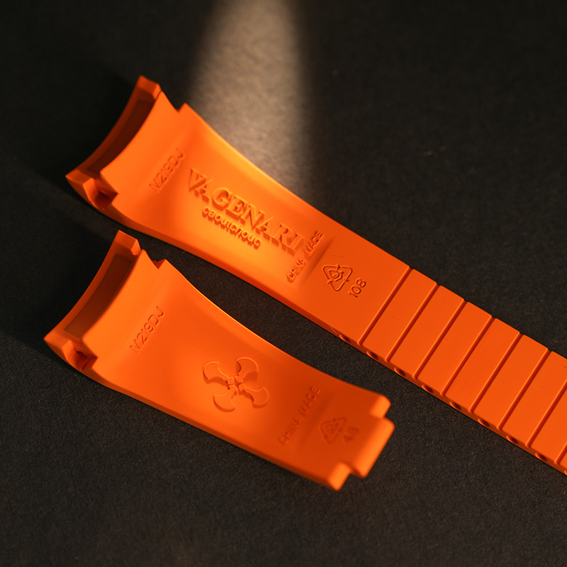 维瑞亚橡胶表带适用于老款日志41mm 116334.116300.116333.116331