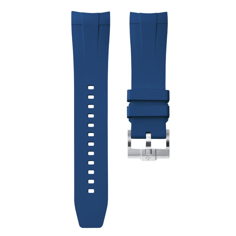 维瑞亚橡胶表带适用于劳力士海使陶瓷 43mm 126600 126603