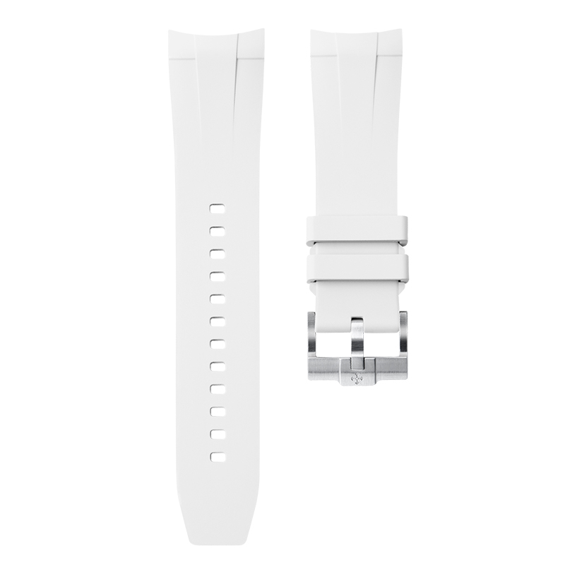 维瑞亚橡胶表带适用于劳力士海使陶瓷 43mm 126600 126603