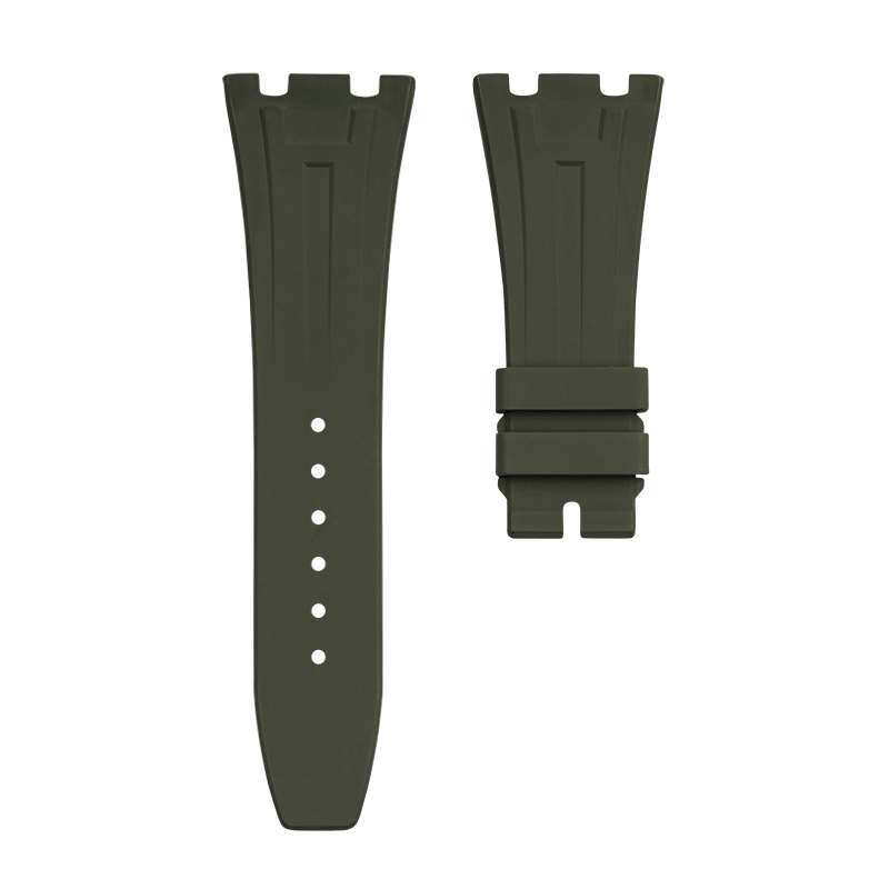 【升级版H外观设计-皮带款】- 橡胶表带适用皇家橡树41mm15400OR.15500OR.15510OR.26239OR.26331OR.26240OR
