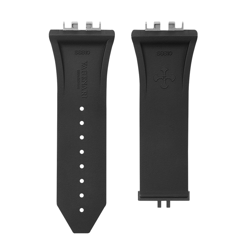 维瑞亚橡胶表带适用于宇舶614灵魂系列MECA-10 45mm