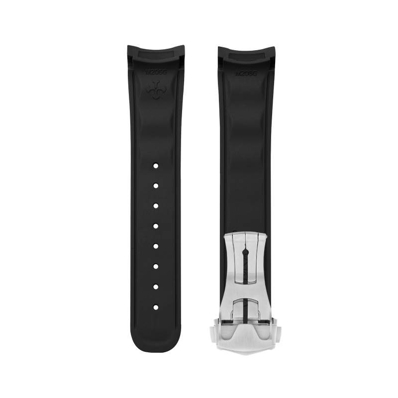 维瑞亚橡胶表带适用于OMEGA海马 Aqua Terra 150m 41mm