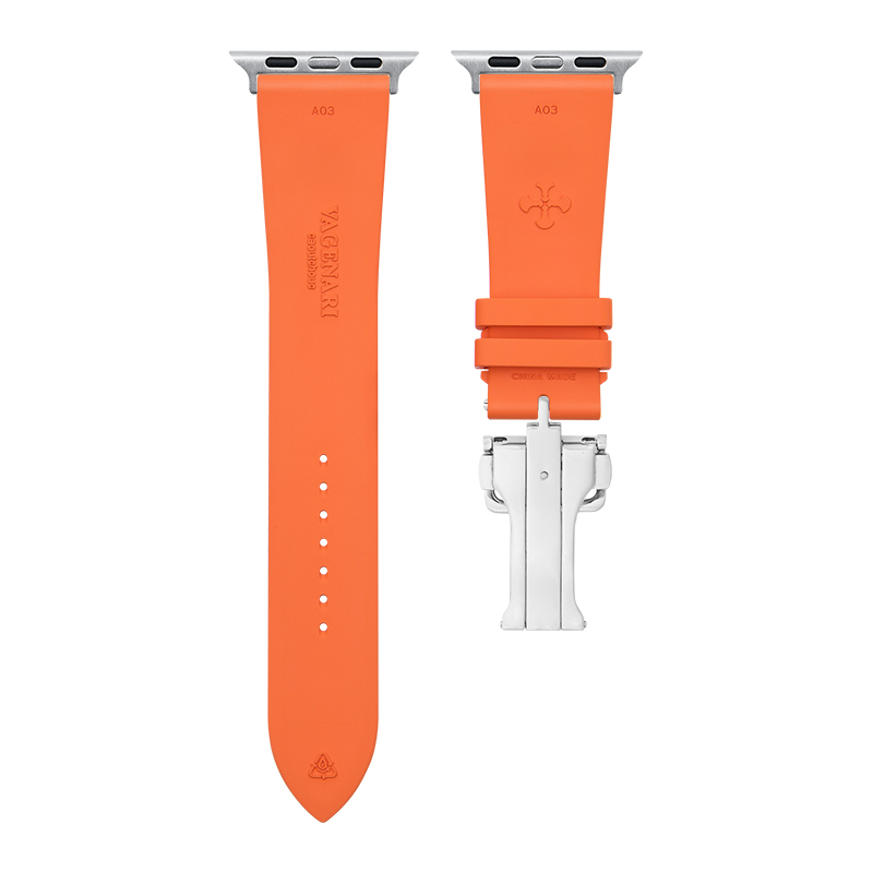 维瑞亚橡胶表带适用于苹果手表Apple Watch 44/45/49mm