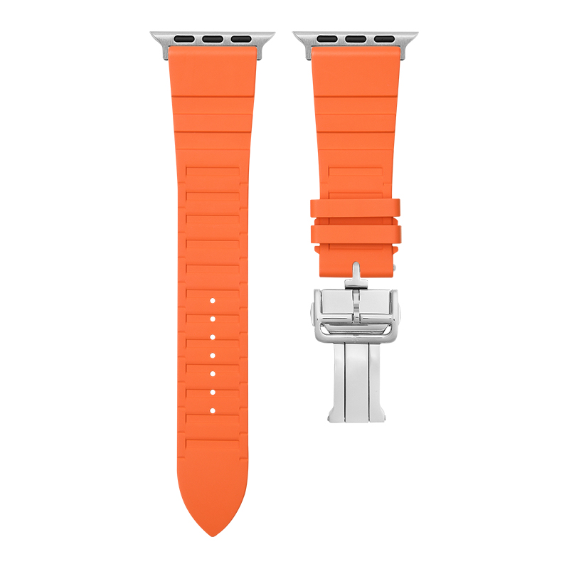 维瑞亚橡胶表带适用于苹果手表Apple Watch 44/45/49mm