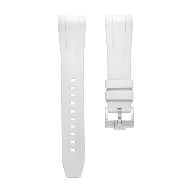 维瑞亚橡胶表带适用于浪琴康卡斯41/43mm