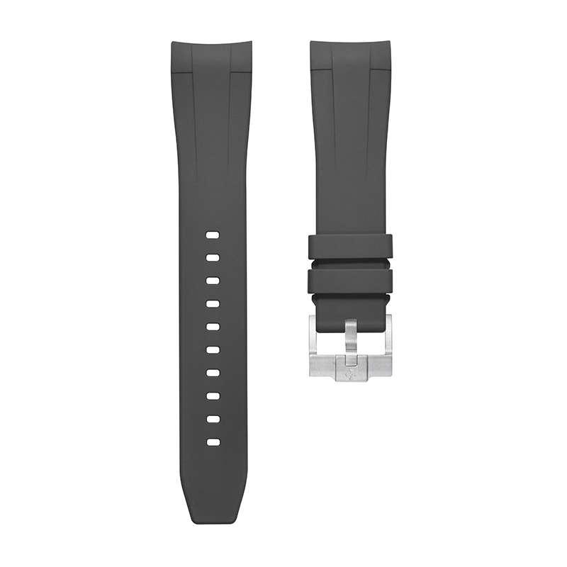 维瑞亚橡胶表带适用于浪琴康卡斯41/43mm