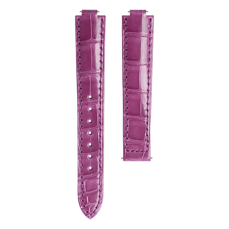 维瑞亚VAGENARI 美洲鳄鱼皮表带 适用于卡地亚蓝气球33mm