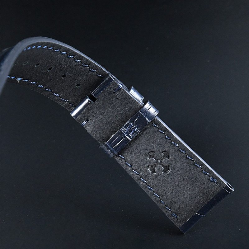 维瑞亚美洲鳄鱼皮表带适用于万国葡萄牙七天动能42.3mm