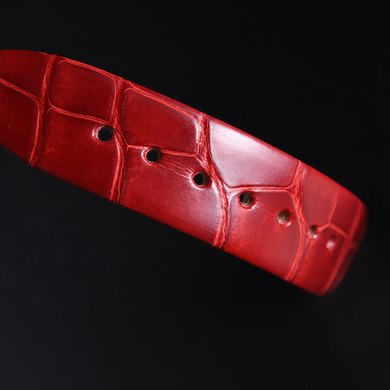 维瑞亚鳄鱼皮表带适用于那不勒斯皇后33mm 8928BR