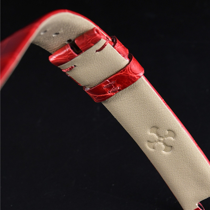 维瑞亚鳄鱼皮表带适用于那不勒斯皇后36mm8918.8908.8939BB.