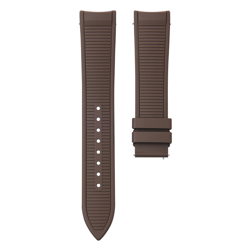 维瑞亚橡胶表带适用于伯爵POLO 42MM 三针款