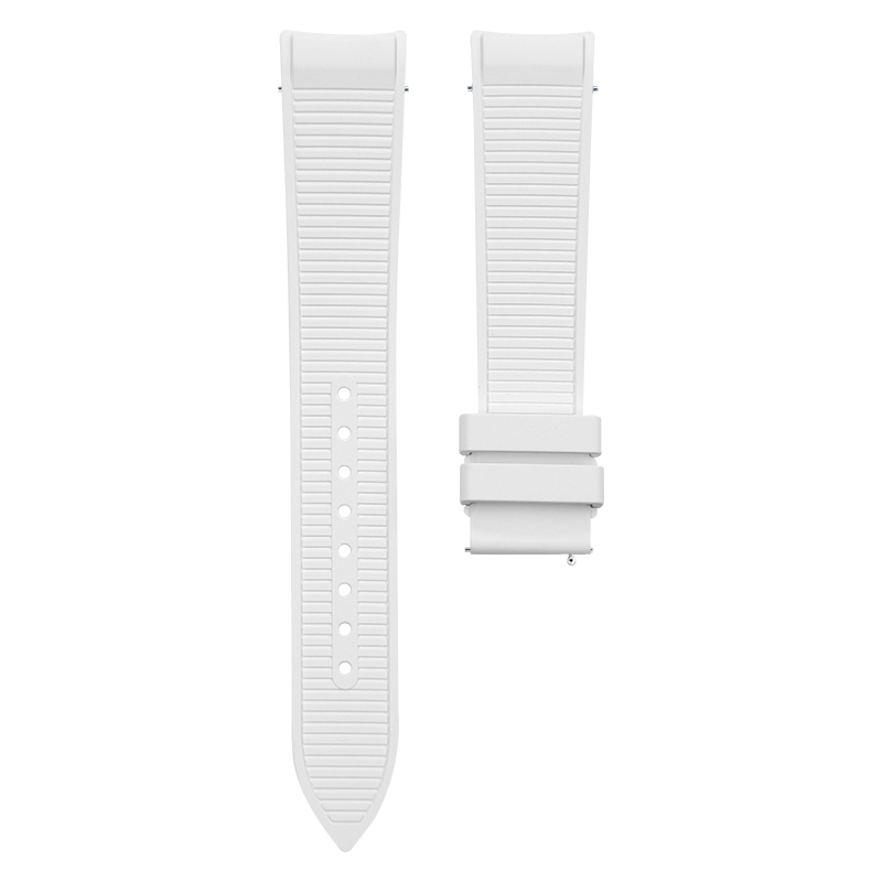 维瑞亚橡胶表带适用于伯爵POLO 42MM 三针款